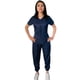 thumbnail image 3 of Jogger Conjunto Pantalón Dama Color Azul Marino Talla Chica Marca Emil SaEs, 3 of 4