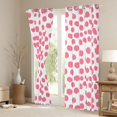 thumbnail image 3 of Feelyou Modern Pink Polkadots Black Out Curtains, Chic Fashion Abstract Curtains Pack of 2 (42x63 Each), Teens Kids Adult Women Bedroom Curtains, Living Room Curtains Decor, 3 of 6