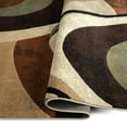 thumbnail image 4 of Home Dynamix Tribeca Slade Contemporary Abstract Area Rug, Brown/Green, 7'10"x10'6", 4 of 6
