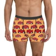 thumbnail image 4 of Wukai Red Cars Print Men’s Underwear Breathable Boxer Briefs,&nbsp;Moisture Wicking & Breathable-Large, 4 of 7