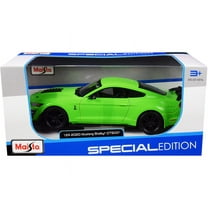 2020 Ford Mustang Shelby GT500 Bright Green 1/24 Diecast Model Car by Maisto