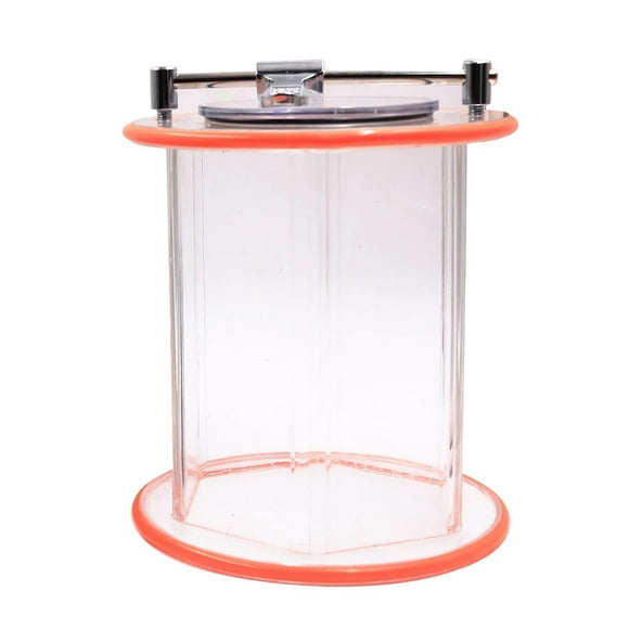 Wosthever 14.5cm Drum Jewelry Polishing Finishing Machine Clear Capacity Large Suministros de limpieza para el hogar