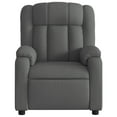 thumbnail image 5 of vidaXL Massage Recliner Chair Dark Grey Fabric, 5 of 5