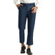 thumbnail image 1 of Pantalones formales pahombre con parte delanteplana, ajustados, paoficina, baile de graduación, pantalones de vestir recortados Azul 38, 1 of 6