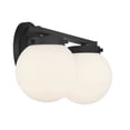 thumbnail image 6 of Trade Winds Lighting 2-Light Bathroom Vanity Light In Matte Black, 6 of 6