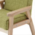 thumbnail image 2 of 1:12 Dollhouse Miniature Japanese Style Sofa Single Fabric Armchair Couch Living Room Furniture Decor Grass Green, 2 of 2