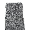 thumbnail image 5 of Heat Logic Women's 2-Pack Winter Thermal Socks, Soft and Insulated with Brushed Lining (Black/Black Marled), 5 of 8