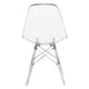 thumbnail image 4 of Silla de comedor LeisureMod Cresco, moderna, de plástico ABS moldeado, 4 of 8