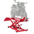 thumbnail image 1 of VEVOR Cric de Moto Hydraulique 1000lbs Support de Levage pour Vélo de Rue ATV 2 Roulettes, 1 of 9