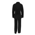 thumbnail image 4 of Ashirexll Womens 2 Piece Outfits Lapel Button Down Long Sleeve Loose Top with Matching Pants Casual Winter Set, 4 of 5