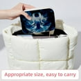 thumbnail image 6 of Wolf Velvet Portable Bracelet Holder with Removable Compartment - Storage Box, Jewelry Box, and Jewelry Stand - Gift, 6 of 7