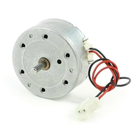 Single 6 Pin Cylinder - Unique Bargains 6 Volts 0.09Amp 12500RPM 2 Pin Plug Cylindrical Micro DC Motor