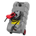 thumbnail image 2 of Gaderth Bac à Carburant Portable de 15 Gallons, Bidon d'Essence Robuste de 57 L avec Pompe Manuelle, Roues Pivotantes, Boyau de 10 Pi, Réservoir HDPE Étanche pour Essence Diesel Kérosène, Générateur de Bateau VTT Tondeuse, 2 of 9