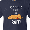 thumbnail image 4 of Inktastic Doodle Life is Ruff Golden Doodle Youth T-Shirt, 4 of 5