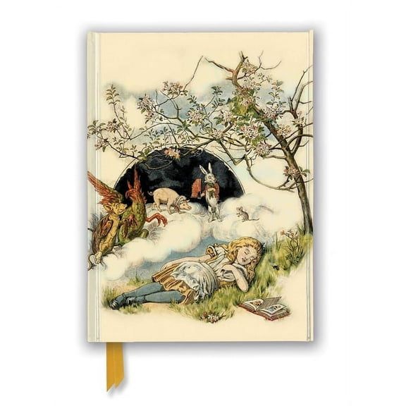 Flame Tree Notebooks British Library: Alice Asleep, from Alice's Adventures in Wonderland (Foiled Journal), (Hardcover)