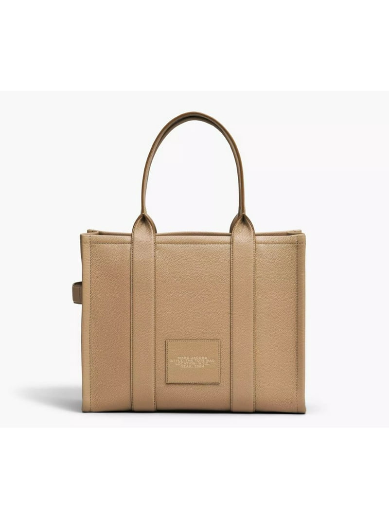 Marc Jacobs The Leather Large Tote Bag - Camel - Walmart.com