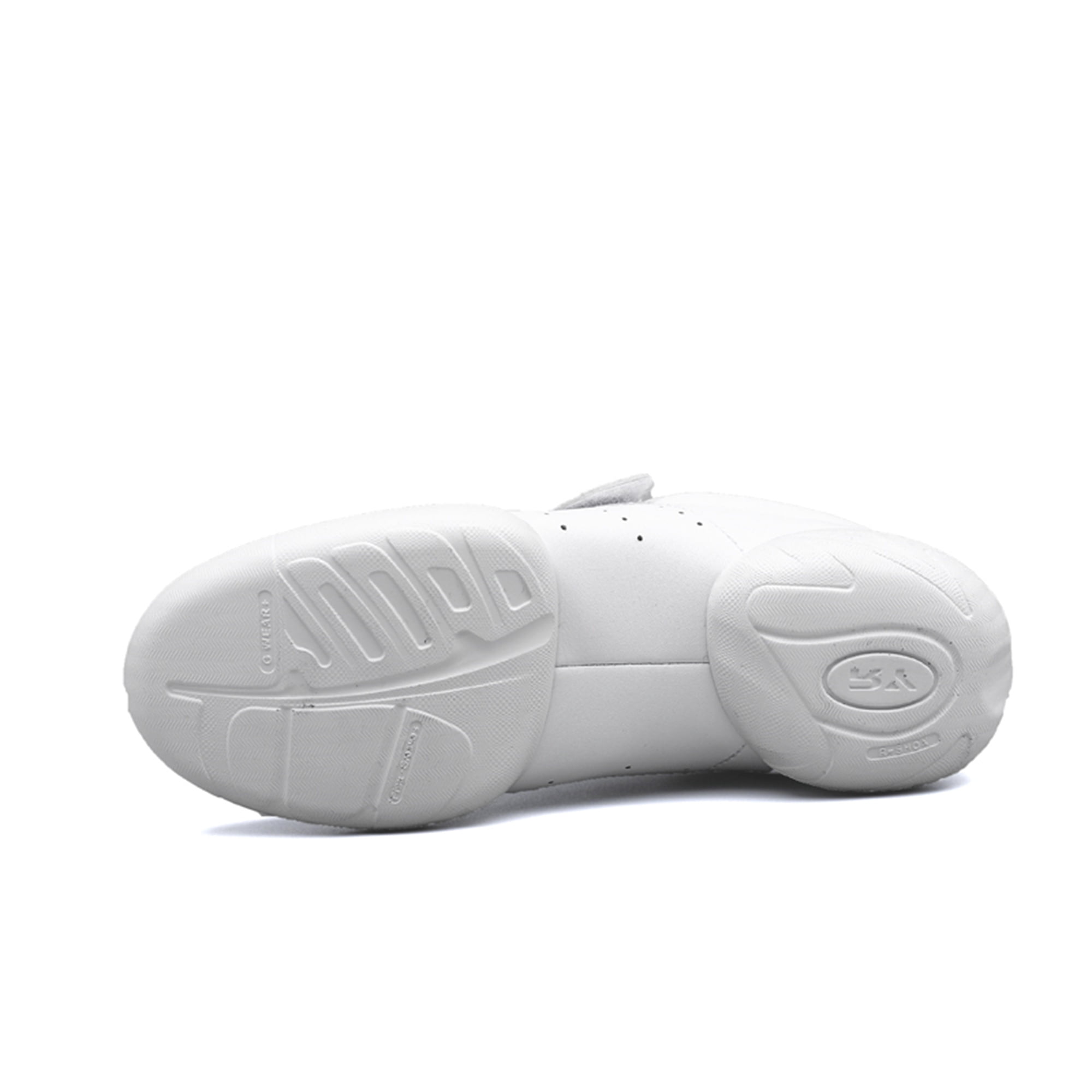 YOURDIARY Cheer Shoes for Youth Girls, White Varsity Cheerleading Shoes for Youth, Breathable and Lightweight Dance Athletic Flats