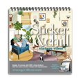 thumbnail image 1 of Sticker & Chill - Vintage Vibes - Repositionable Stickers with Over 500 Stickers & 10 Scenes - Travel Friendly Activity for Adults, 1 of 4
