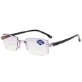 thumbnail image 2 of Gafas de presbicia sin marco con zoom inteligente y antiluz azul Gafas de presbicia con doble luz para calle, 2 of 3