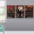 thumbnail image 3 of wall26 3 Piece Framed Canvas Wall Art for Living Room, Bedroom Abstract Tree Canvas Prints for Home Decoration Ready to Hang - 16"x24"x3 Panels, 3 of 4
