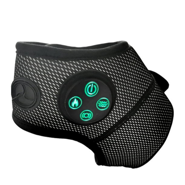 Tobillera calentada por USB, envoltura de soporte para tobillo con tabla, terapia caliente, tobillera ajustable de 3 niveles para artritis