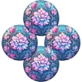 thumbnail image 2 of Blue Mandala Round Placemats Washable Placemats Non-Slip Heat-Resistant Table Place Mats for Dining Kitchen Holiday Party Table 15.4"-4PCS Home Decor, 2 of 7