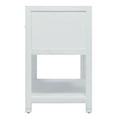 thumbnail image 5 of Sunny Wood Ky3621d Le Bath Kasey 36" Single Free Standing Vanity Cabinet Only - White-Wash, 5 of 7