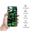 thumbnail image 2 of Dark Green Aesthetic Case Compatible with iPhone 12 Pro Max,Unique Art Design TPU Shock-proof Full Cover, 2 of 5