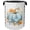 Autumnal Pumpkin, variant on Soccer Large Clothes Hamper Bag - Laundry Basket with Handles, Space Saving Foldable Design for Nursery