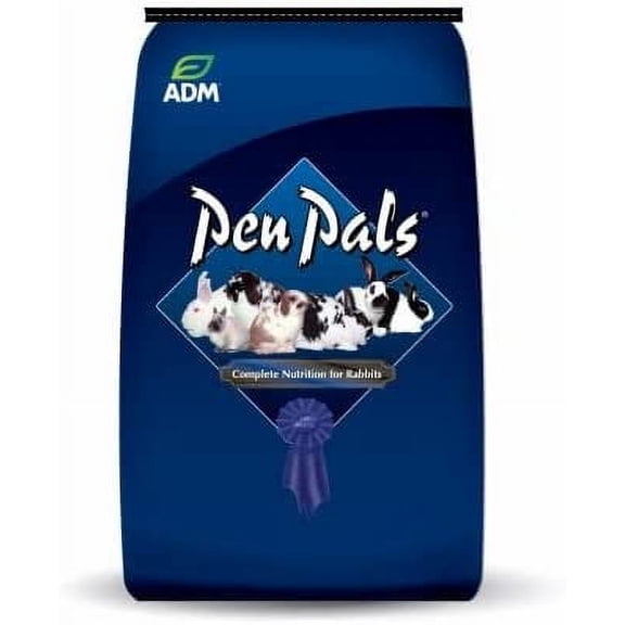 Pen Pals Rabbit Feed, Mini Pellet, 25-Lbs.