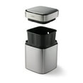 thumbnail image 2 of Tramontina 2.11-Gallon Stainless Steel Touchless Waste Bin with ABS Lid, Motion Sensor, Bag Tuck Hole, 2 of 6