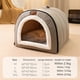 thumbnail image 1 of Autumn and Winter Pet Nest Cat Hole Dog Hole Large Portable Space Basket Cave Indoor Bed Soft Sofa Cat Bed Closed Warm Nest ShopWise Round, 1 of 6