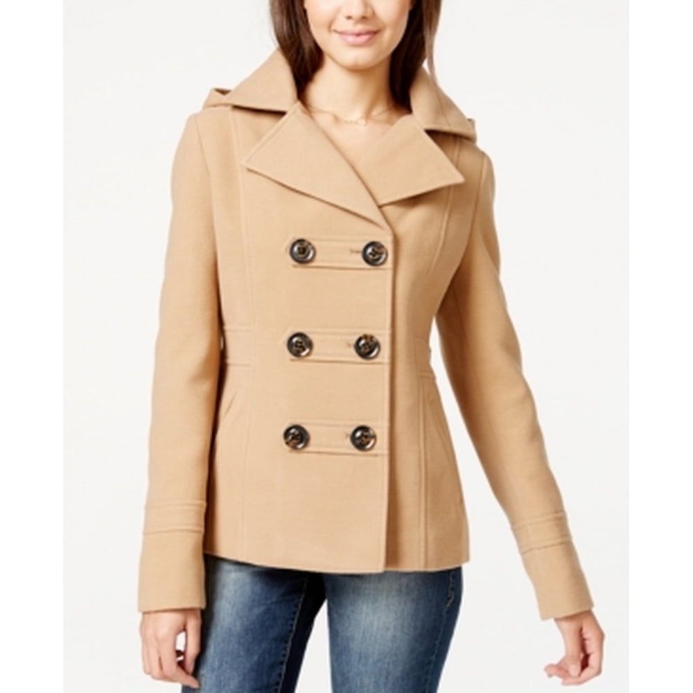 American Rag American Rag NEW Camel Beige Womens Size 2XS Hooded Six