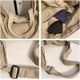 thumbnail image 5 of LHSHID Canvas Hobo Bags for Women & Men, Shoulder Crossbody Bag Y2k Grunge Hippie Tote Messenger Bag for Work, Shopping, Travel, 5 of 7
