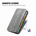 thumbnail image 4 of for iPhone 14 Wallet Case, Vintage PU Leather Flip Case with Card Holder Kickstand Hidden Magnet Folio Case Book Cover Compatible with iPhone 14 - Gray, 4 of 5