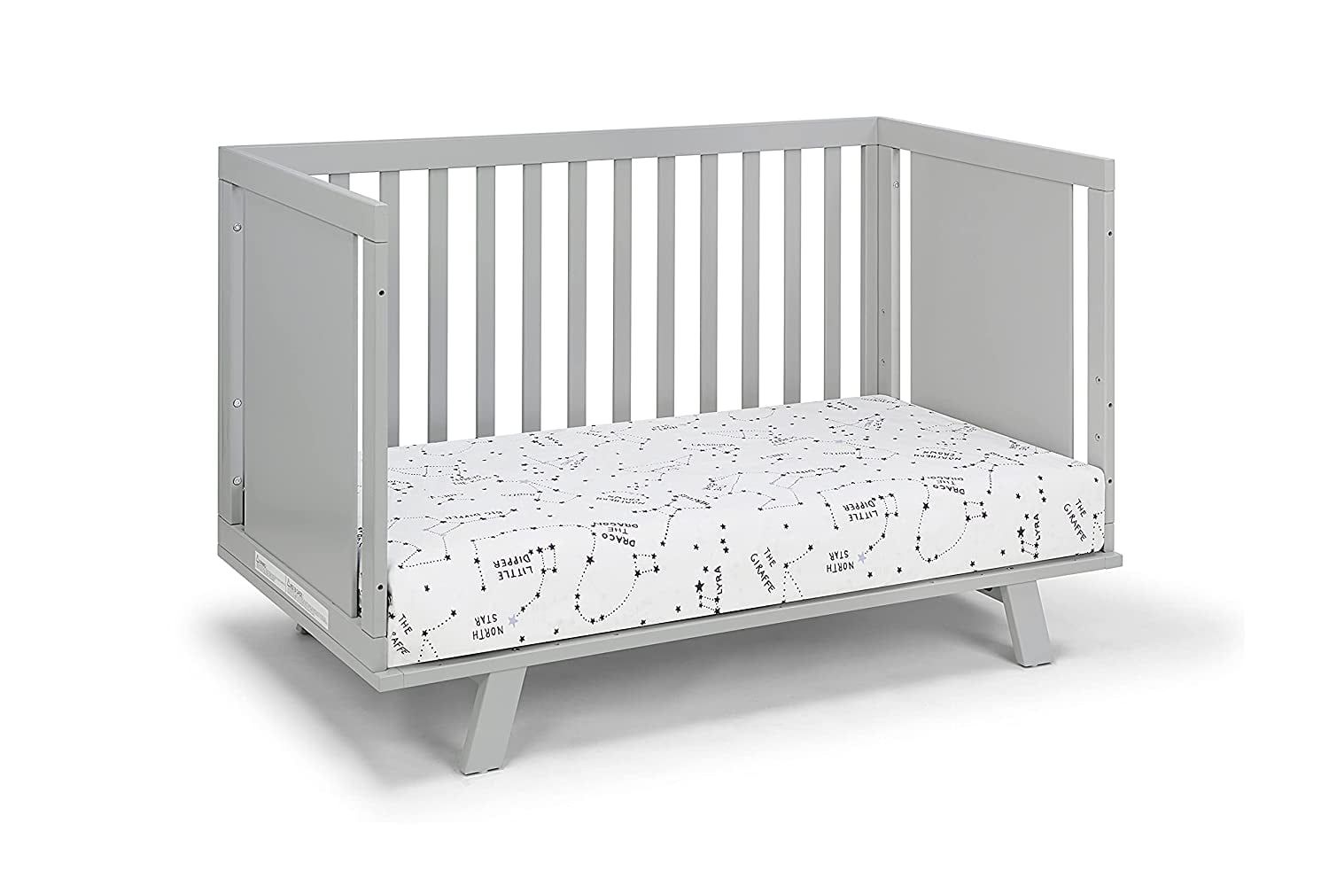 Suite Bebe Livia Crib, Gray & Gray