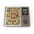 thumbnail image 4 of MyPuzzle - Coffee Collection: Multi-Image Print, Vintage Poster - Premium 500 Piece Jigsaw Puzzle for Adults, 4 of 6