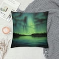 thumbnail image 2 of COMIO Northern Aurora Borealis Body Pillow Cover Soft Pillowcases Printing Throw Pillow Covers, 2 of 5