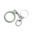 thumbnail image 4 of Tracker Cover Anti-lost TPU Soft Case Locator Protector with Keychain Replacement for iOS AirTags  Gray, 4 of 10