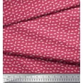 thumbnail image 2 of Soimoi Poly Georgette Fabric Paper Boat Art & Craft Decor Fabric Printed Yard 52 Inch Wide, 2 of 3