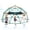 Coffee,Green 1E, variant on 13ft Geometric Dome Climber Play Center, Kids Climbing Dome Tower with Hammock, Rust & UV Resistant Steel Supporting 1000 LBS, Outdoor Jungle Gym for Backyard