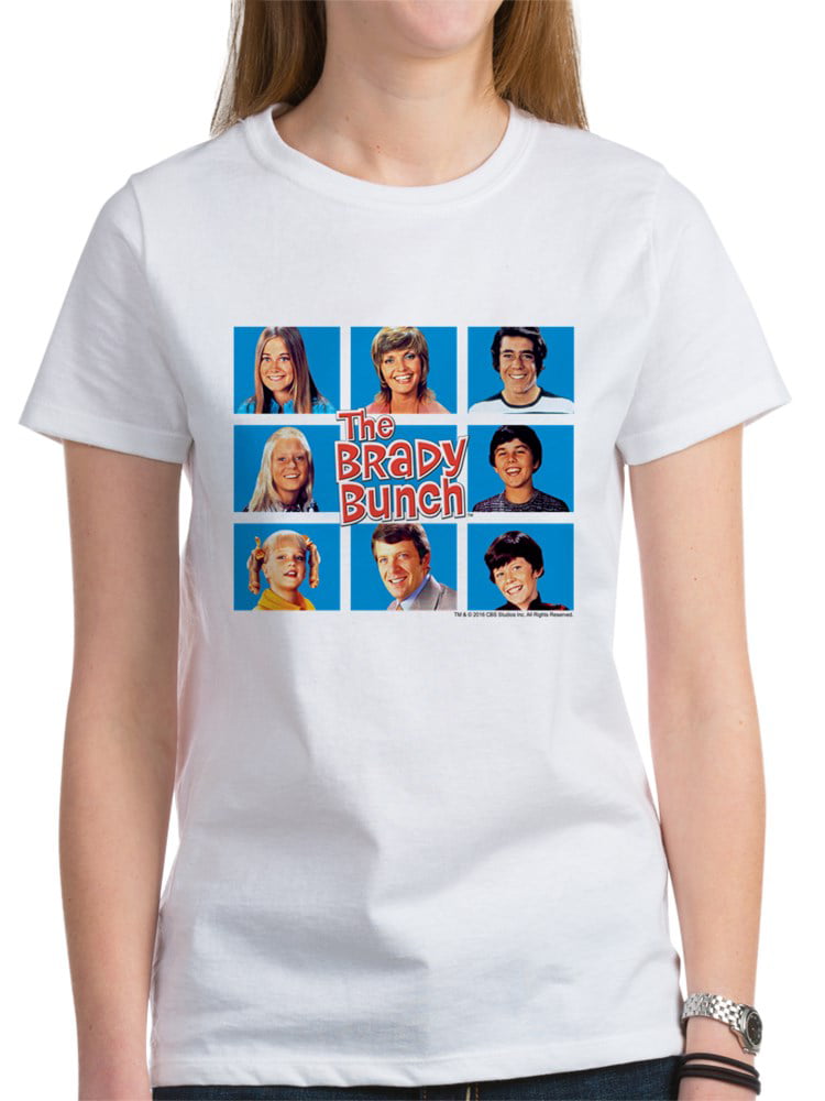 CafePress The Brady Bunch Grid Women's T Shirt Women's T-Shirt 1706972679