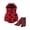 Red Ladybug, variant on RUINIXCW Newborn Baby Girl Boy Halloween Costume Infant Spring Summer Fall Winter Cosplay Outfit Sleeveless Hooded Zipper Romper Stockings Set