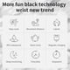 thumbnail image 3 of Reloj inteligente Reloj inteligente para mujer, rastreador de ejercicios, pulsera Bluetooth, banda deportiva inteligente, frecuencia cardíaca, presión arterial, monitor para dormir, pulsera, pantalla Irfora Reloj inteligente, 3 of 7