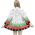 thumbnail image 3 of Cosplay Life Demon Slayer Kimono – Premium Demon Slayer Kimetsu No Yaiba Robe for Men and Women – Durable Cosplay Kimono (Shinobu, S), 3 of 4