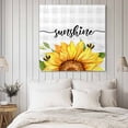 thumbnail image 3 of Canvas Print Wall Art Oil Paintings Watercolor Sunflowers Bees Picture Prints Artwork for Living Room Kitchen Bathroom Bedroom, 3 of 9