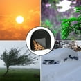 thumbnail image 4 of Firewood Circular Rack Cover Dustproof Weather-Resistant Protection Shield Waterproof Storage Holder Home Garden Yards Type1, 4 of 7