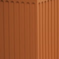 thumbnail image 3 of Good Ideas Savannah Outdoor Column 30 Gallon Storage Waste Bin, Terra Cotta, 3 of 4