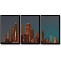 IDEA4WALL 3 Piece Framed Canvas Wall Art for Living Room, Bedroom Nordic Style Canvas Prints for Modern Home Decoration Ready to Hang
