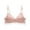 #119-Pink, variant on Women's Lace Sexy Bowknot No Steel Ring Gathered Breathable Bra - Daily Lingerie
